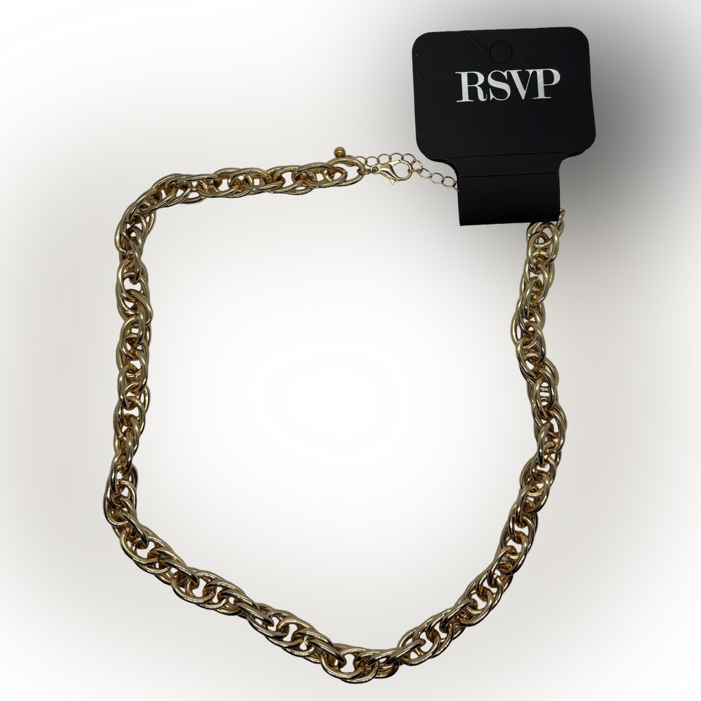 Rsvp Elegant Gold Chain Necklace